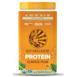 אבקת חלבון טבעוני פלוס טעם  טבעי   SUNWARRIOR