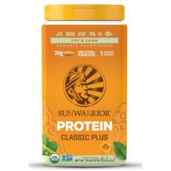 אבקת חלבון טבעוני פלוס טעם טבעי SUNWARRIOR