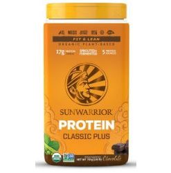 אבקת חלבון טבעוני פלוס טעם  שוקולד  SUNWARRIOR