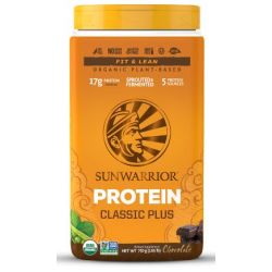 אבקת חלבון טבעוני פלוס טעם שוקולד SUNWARRIOR